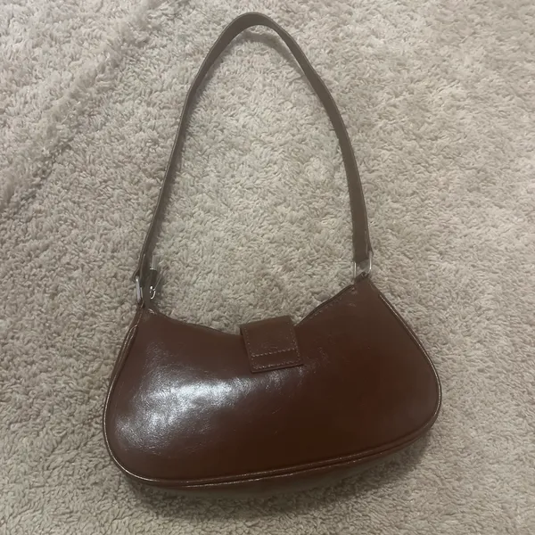 Pleather purse Brown - Image 2