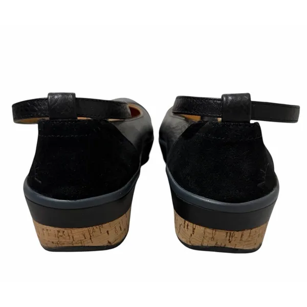 Soleni Ruth Flat Black Shoes‎ Women's Size 8 - Image 4
