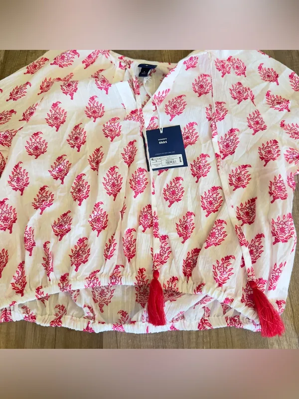 Roller Rabbit x Target Bouquet Side-Tie Beach set Pull-On Shorts & Top - Image 12