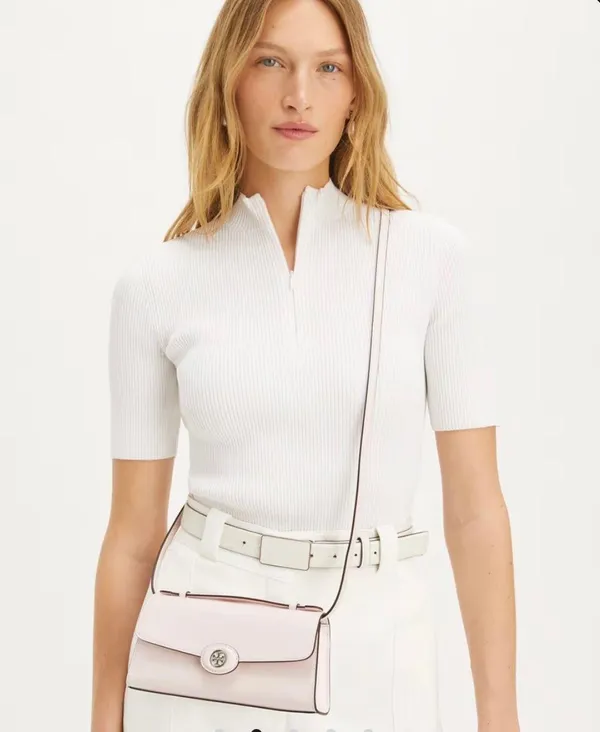 Tory Burch Robinson Mini Spazzolato Bag - Image 2
