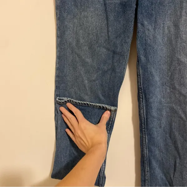 Reformation Liza High Rise Straight Jean in Lanai size 26 - Image 5