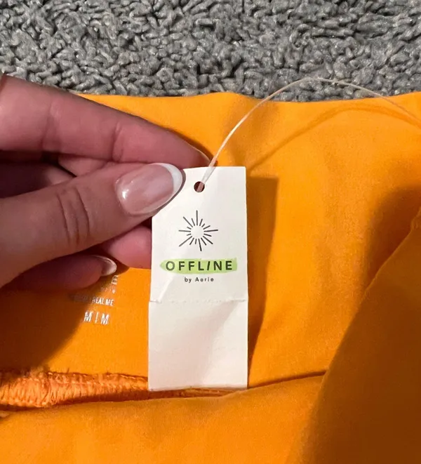 Aerie Orange Athletic Skirt - Image 4