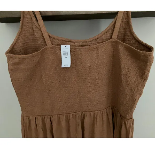 Gap - ForeverSoft - Smocked Midi Dress - Brand New! - Image 5