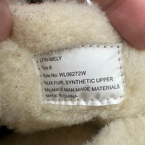 London Fog Collection Mely Winter Boots Women's 6 Duck‎ Brown Faux Fur - Image 9