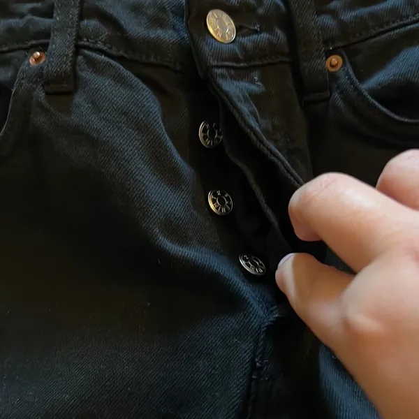 Zara black high rise jeans 2‎ - Image 5