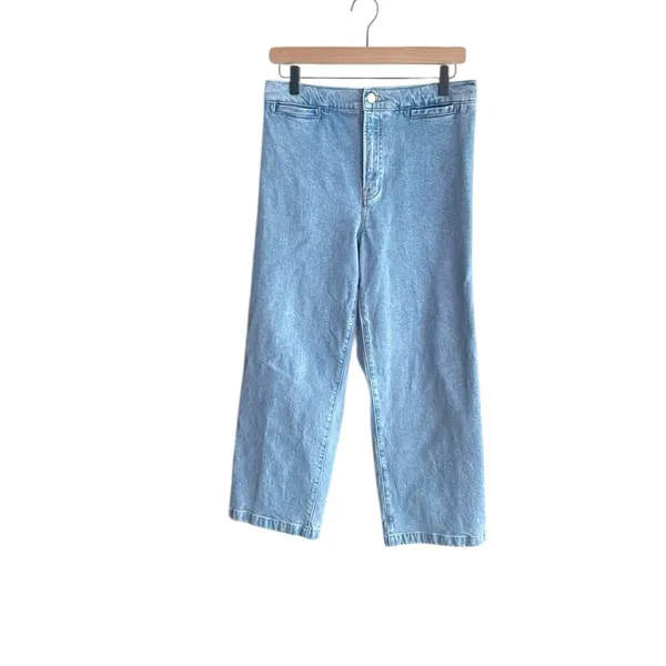 Madewell The Emmett Wide-Leg Crop Jean - Image 3