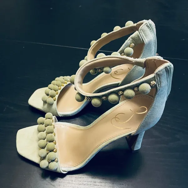 Sam Edelman Luella Pistachio Slide - Women Size 7.5 - Light Green - Image 2