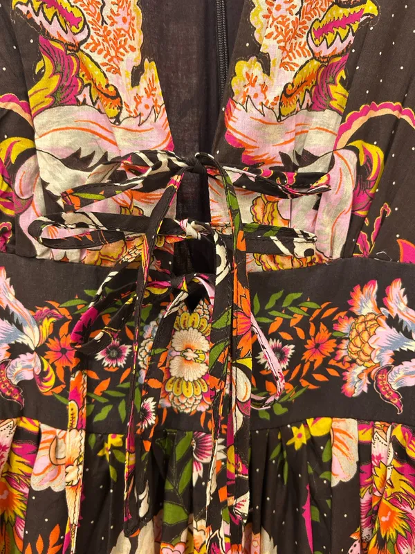 A Loves A fall floral dress - Image 4