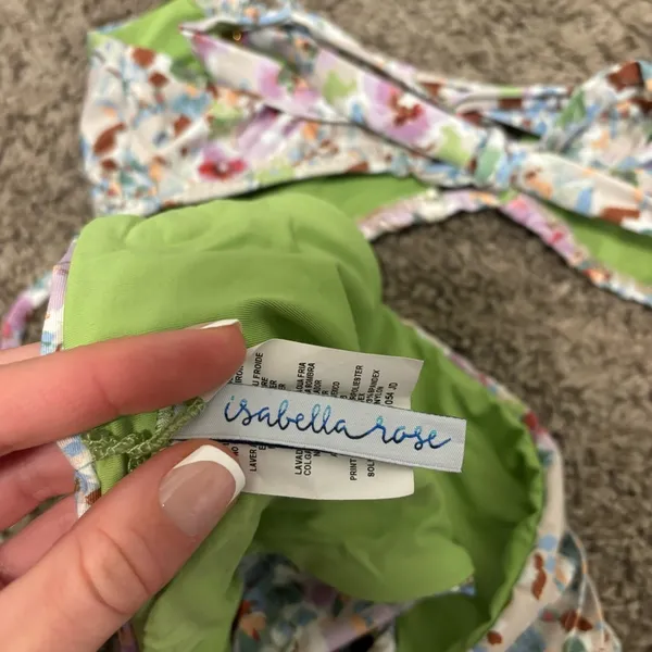 Isabella Rose Bikini Set Green - Image 6
