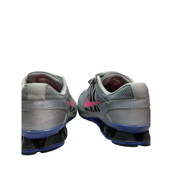 NIKE Reax Run‎ 6 Shoes Womens 11 Grey With Pink Accents Running 472647-004 - Image 6