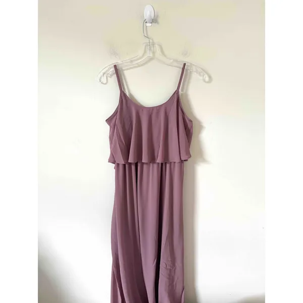Show Me Your Mumu Strap Off Shoulder Maxi Dress Purple Size XS NEW - Image 5