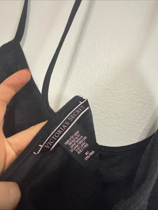 Victoria’s Secret Heathered Black Cami Tank | Size Medium | Soft Stretch - Image 5