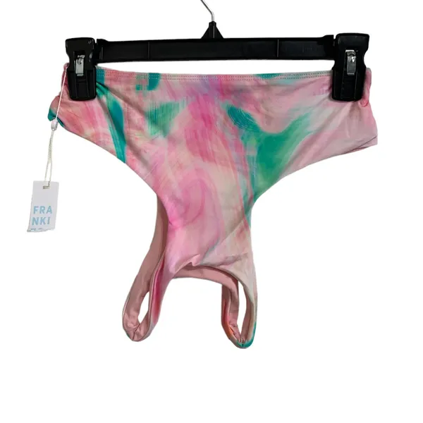 FRANKIES BIKINIS Alexis Patterned Bikini Top In‎ Trip size Small NEW - Image 4