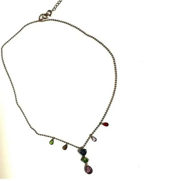 Monet colorful Y necklace - Image 9
