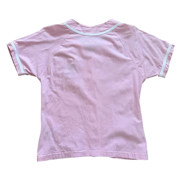 Dallas‎ Mavericks Women's Jersey Baseball Style Pink Youth XL Sports Fan G-III - Image 5