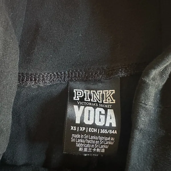 PINK yoga leggings, size XS - Image 3