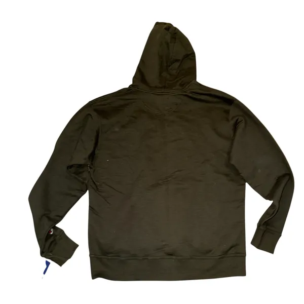 Powerblend Champion Olive green Hoodie - Image 3