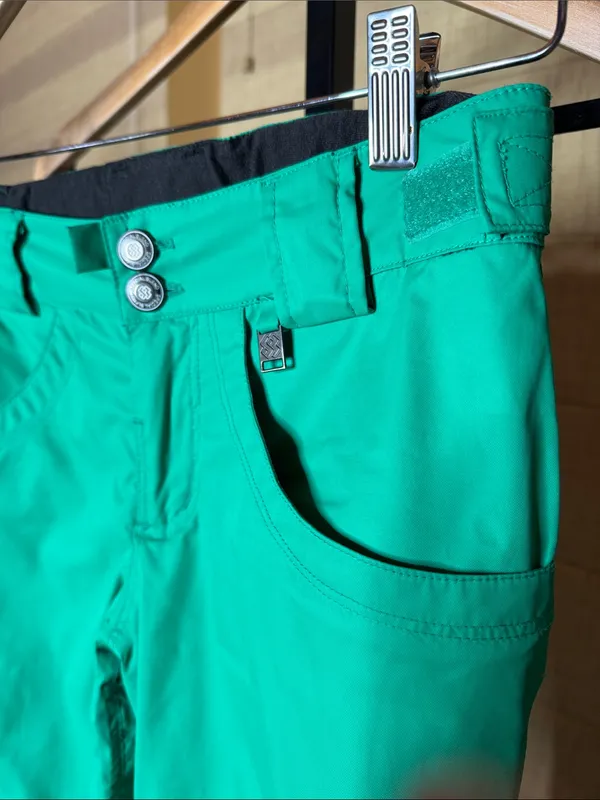 Burton Special Blend Kelly Green Snowboard Ski Pants XS Waterproof Insulated - Image 3