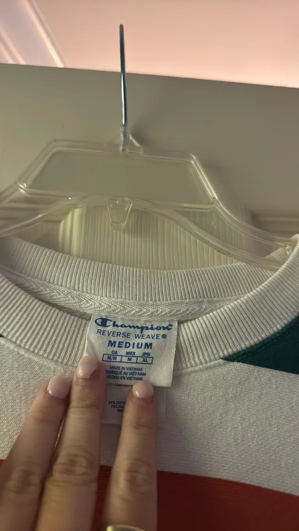 Champion Cropped Sweatshirt - Image 4