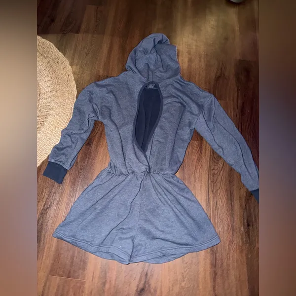 FREE PEOPLE Such A Flirt Romper - Midnight Navy L active winter workout casual - Image 7