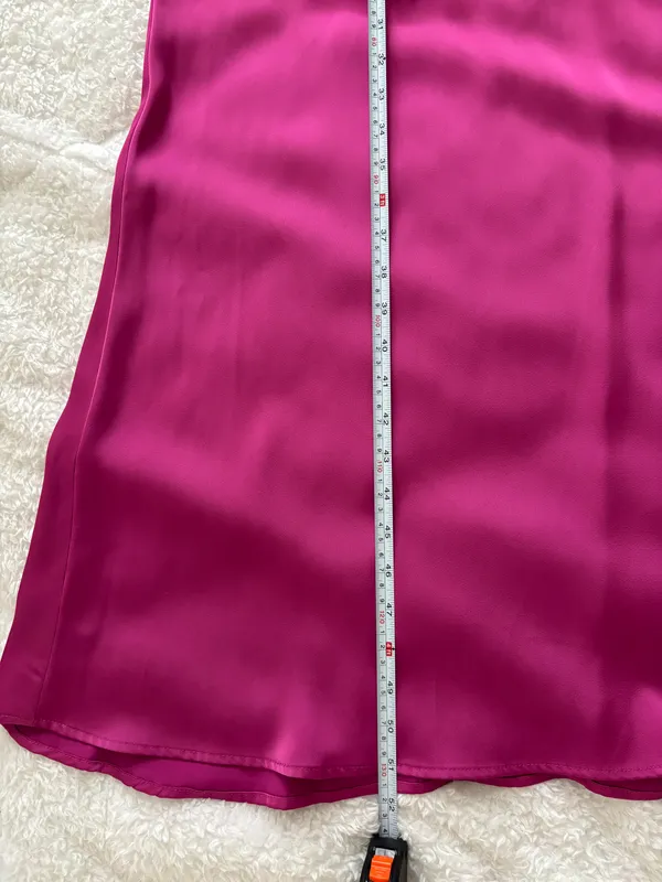 Nine West Cowlneck Maxi Satin Dress - Image 11