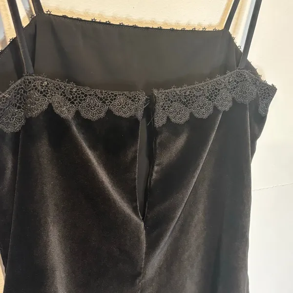 Racil Black Velvet Camisole - size 36 (US 4) - Image 2