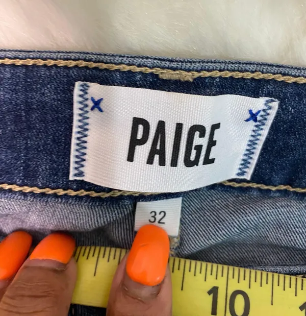 Paige Janson Verdugo Crop Jeans Size 32 - Image 4