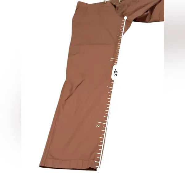 Vuori Ripstop Pant Two Way Organic Stretch Pants in Light Terracotta‎ Sz M - Image 6