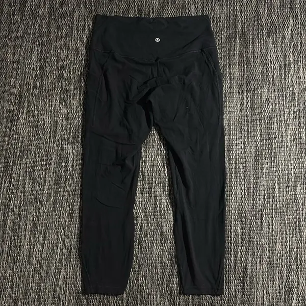 Lululemon Align Legging High Rise Crop with Pockets 24” Nulu Size 10 - Image 2