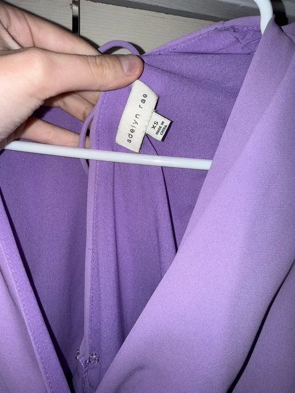 Adelyn Rae Purple Dress - Image 4