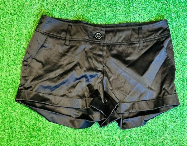Black Mini Shorts Size undefined - Image 3
