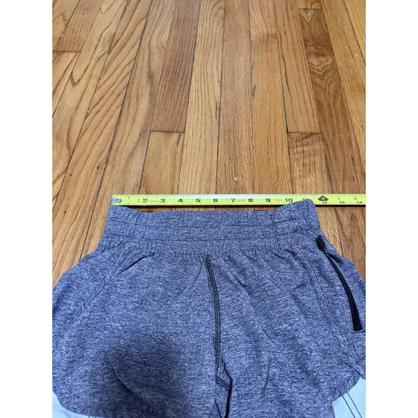 Lululemon Tracker Short V *4" Heather Lux Multi Black‎ Size 4 - Image 10