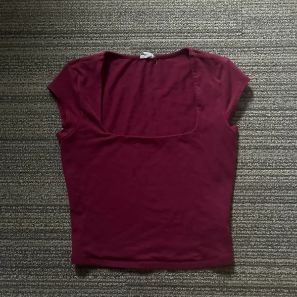 Garage Portia Square Neck Tee - Image 2