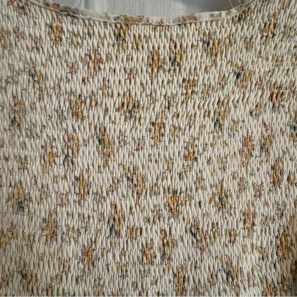 Altar'd State Prairie Dress Small Long Floral Smocked Tiered Cottagecore‎ Maxi - Image 8