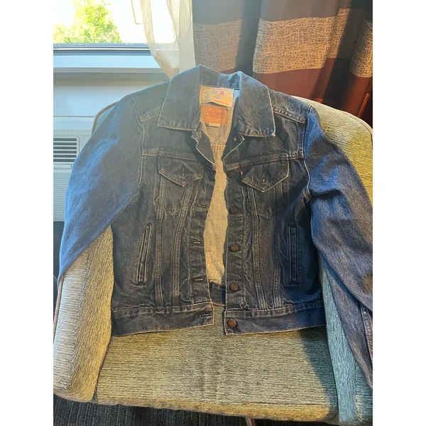 Rare Vintage 1984 Olympic USA Team Levi's Denim Jacket 76001-0214 Unisex sz M - Image 4