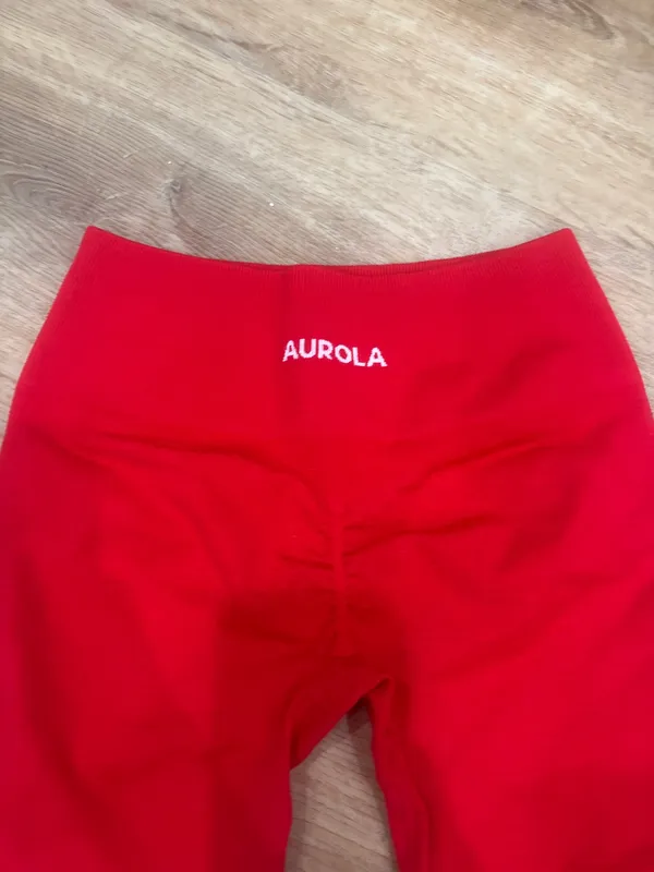 Red Aurola Shorts Amazon Lifting - Image 2