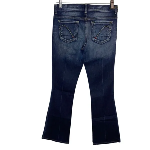 Guess Premium Denim Flirt Bootcut Dark Wash Jeans Women‎ Size 27 Pants Stretch - Image 3
