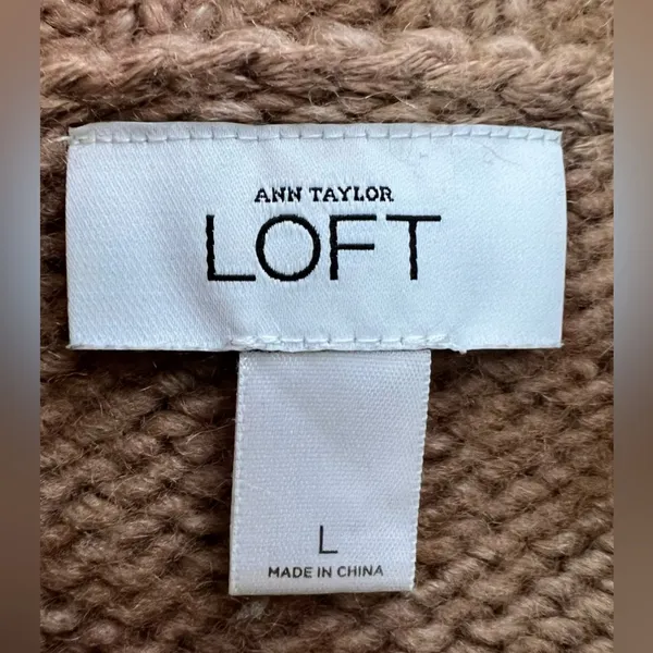 Ann Taylor LOFT | women’s short sleeve knit sweater. Size: L - Image 5
