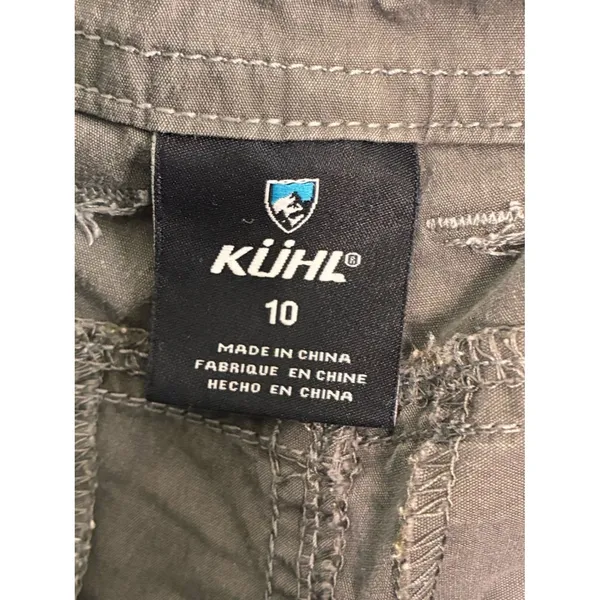 KUHL Women's Khaki 5.5" Hiking Outdoor Mountain Summer Shorts Size 10 - Image 7