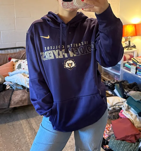 Nike Nazareth College Hoodie - Image 2