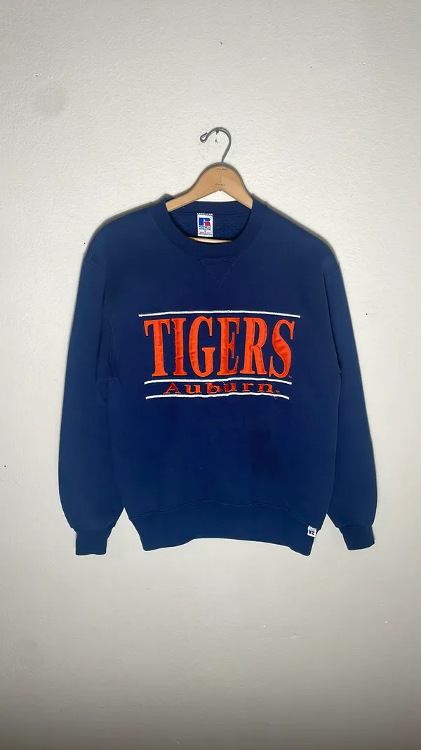 Vintage Auburn Russell Sweatshirt 90s - Image 3