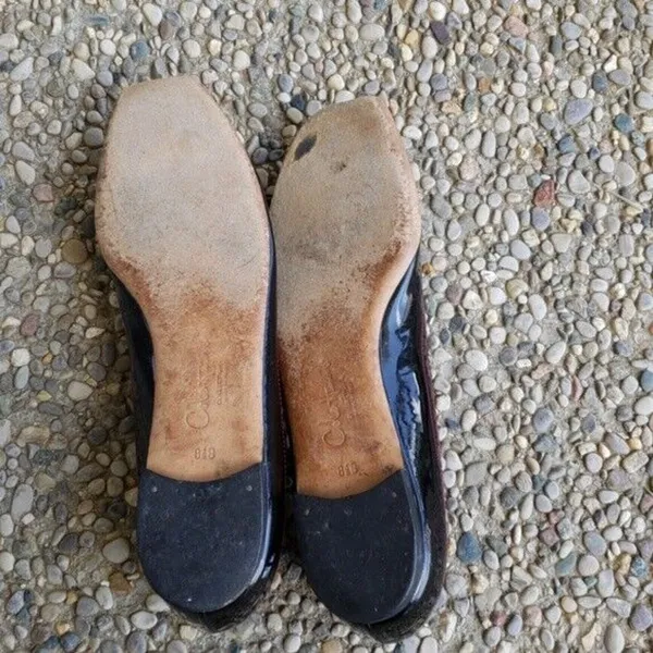 Cole Haan Black Slip Ons - Size 8.5B - REPAIR NEEDED - Image 7