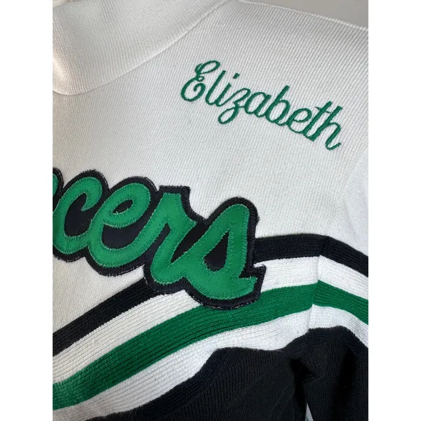 Vintage ‘90s Varsity Spirit Fashions Embroidered Lancers Cheer Sweater - Image 6
