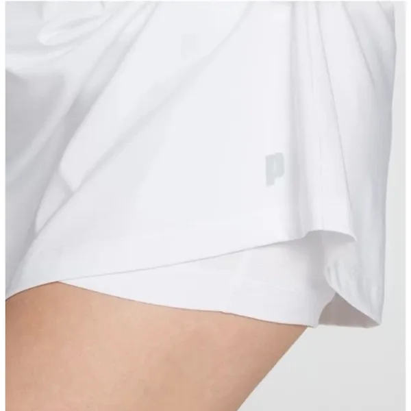 Prince Match Knit Active Skirt Skort White Tennis Golf Pickleball Small Wicking - Image 2