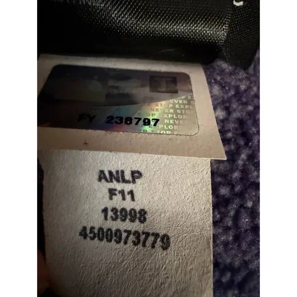 The North Face Women's Denali Fleece Jacket‎ M Purple Polartec Y2K Vintage - Image 8