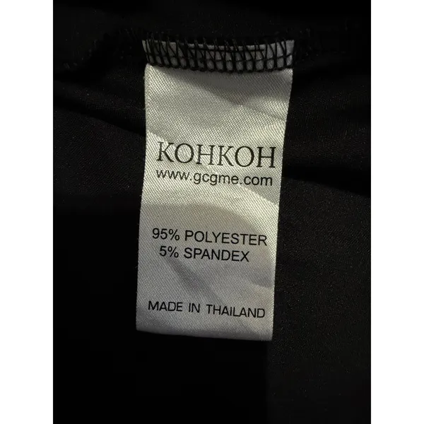 KOH KOH Black Maxi Dress 2X Sleeveless Wrap V-Neck Plus Formal Gown Wedding‎ - Image 9