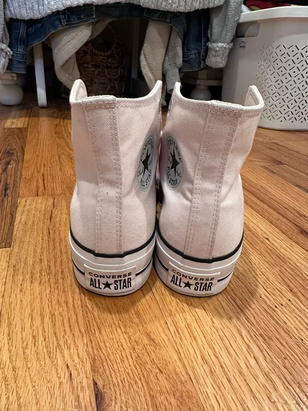 Pink Converse Sneakers - Image 4