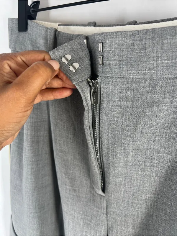 Aritzia Babaton Spotlight Cargo Pant Heather Medium Grey Size 4 NWT - Image 4
