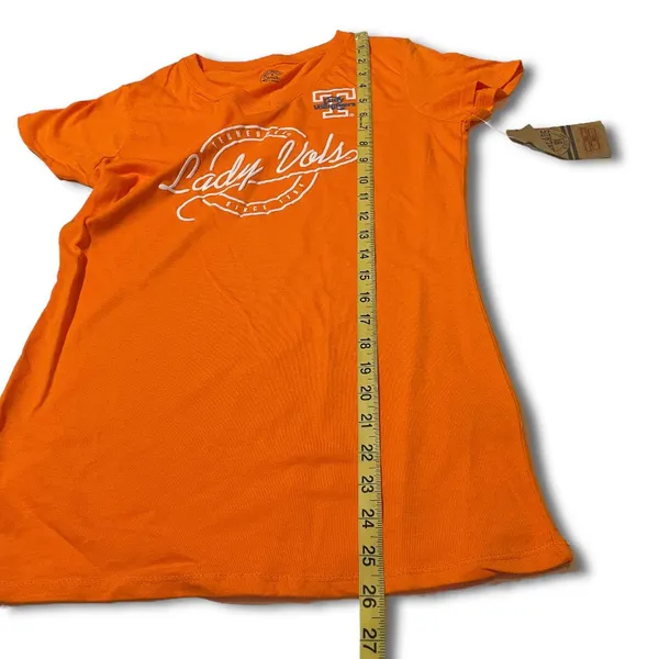 NWT Girls’ XL/Ladies’ S Orange UT Lady Vols Tee T-Shirt Top Women’s Basketball New University Of Tennessee - Image 6