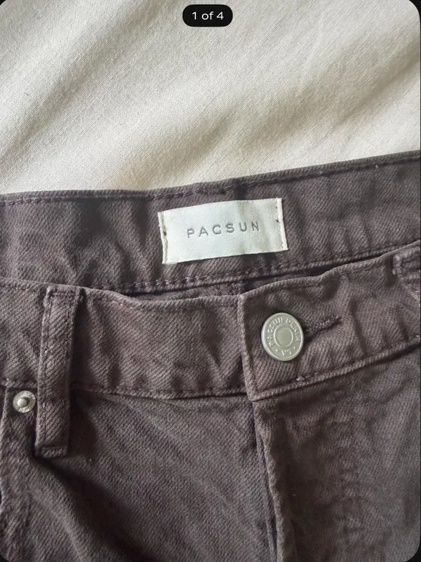 PacSun Dad Jeans Brown - Image 2